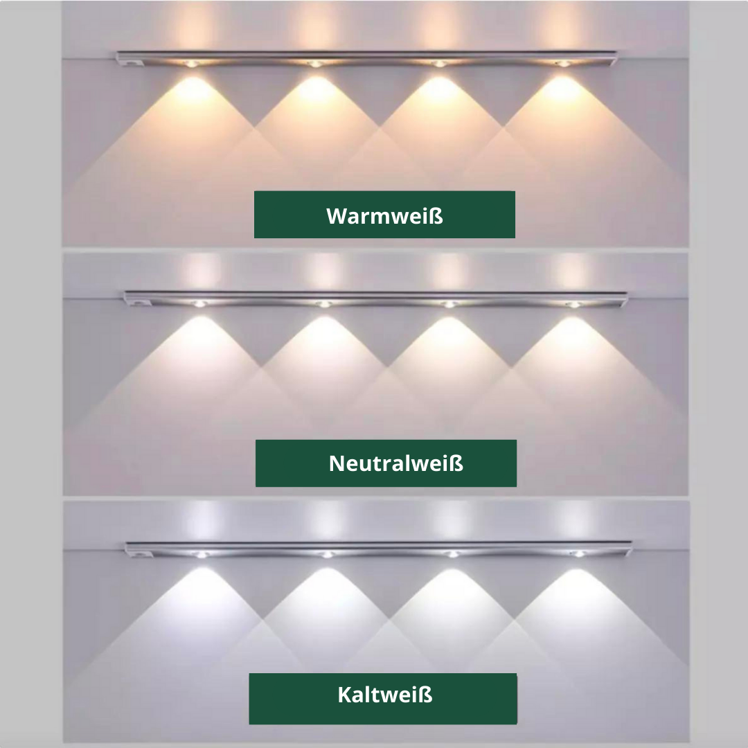 Kabellose LED-Lampe mit Bewegungssensor (2 Stück)